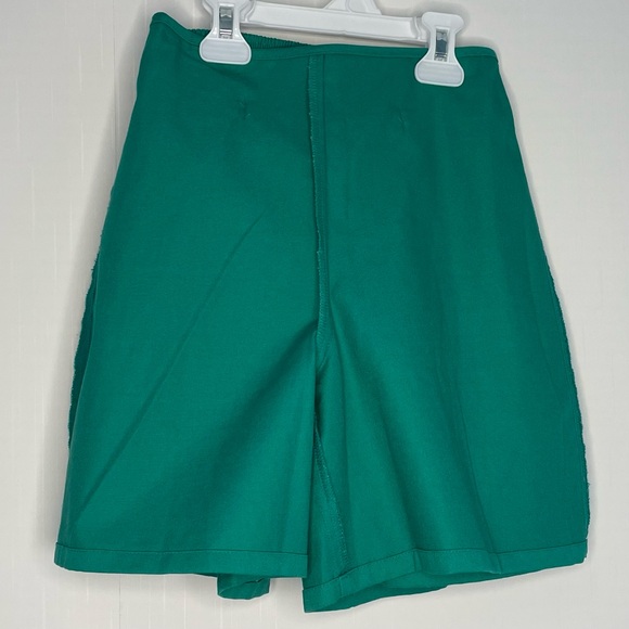 Vintage Girl Scouts Junior Uniform Skort High Waisted Faux Wrap Small Junior 90s - Picture 9 of 14